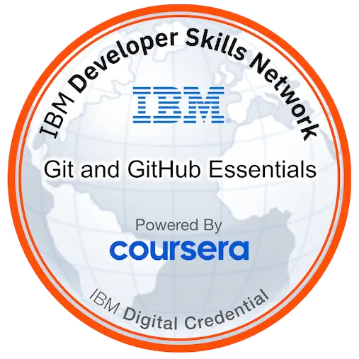IBM Getting Started with Git and GitHub Badge